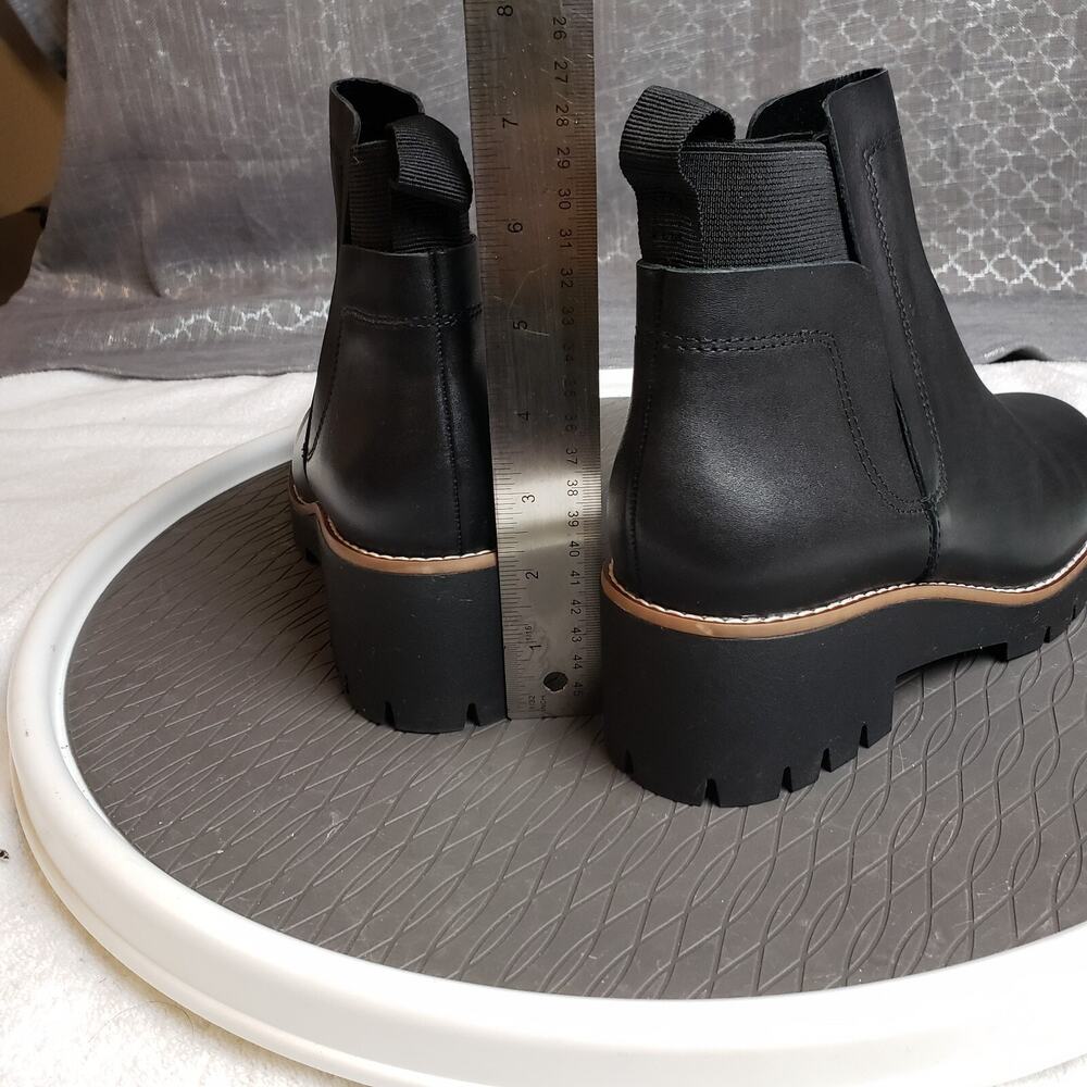 Blondo Danika Boots Womens 7.5M Black Waterproof Chunky Sole Chelseacore - Picture 5 of 12